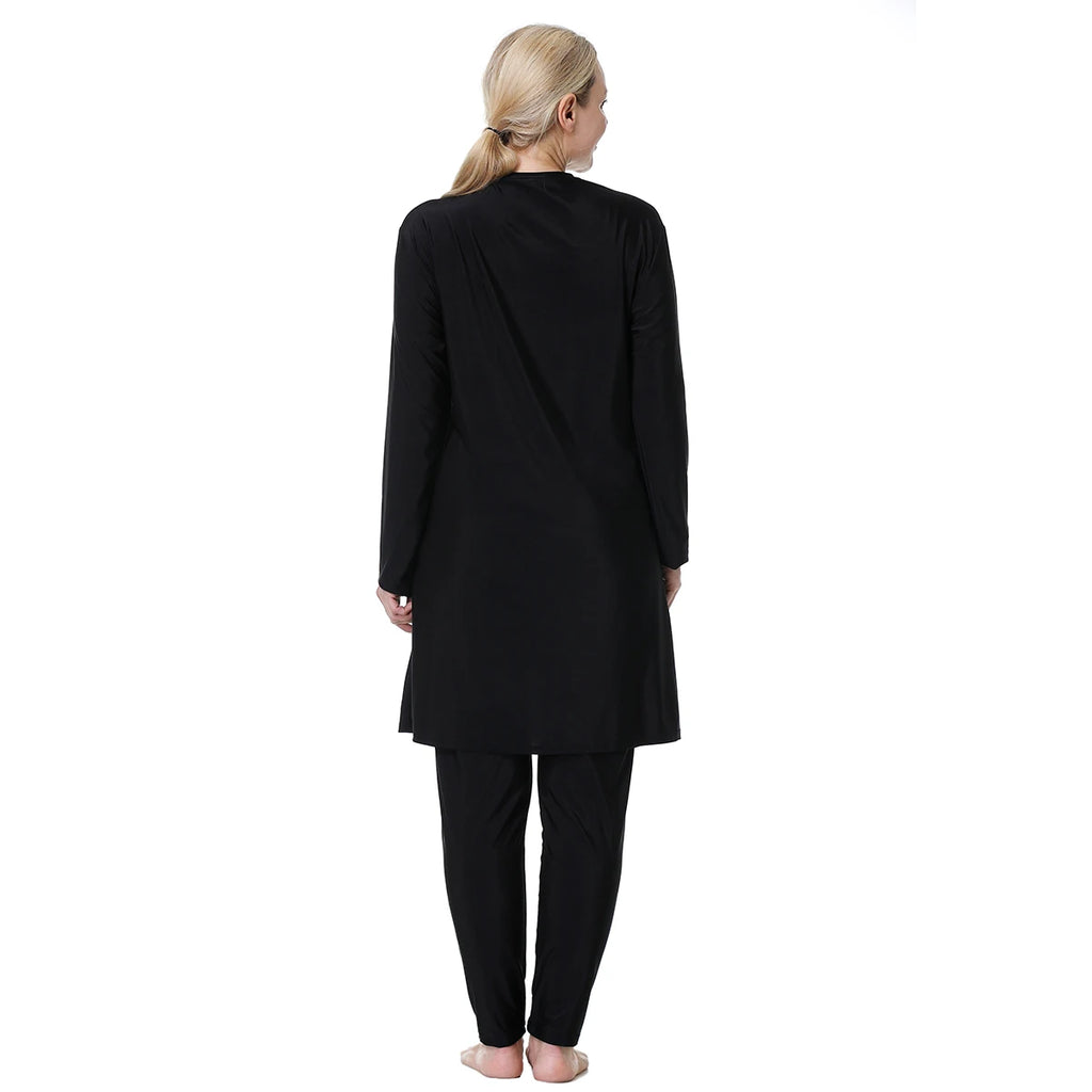 H1029 Burkini trois pièces à manches longues