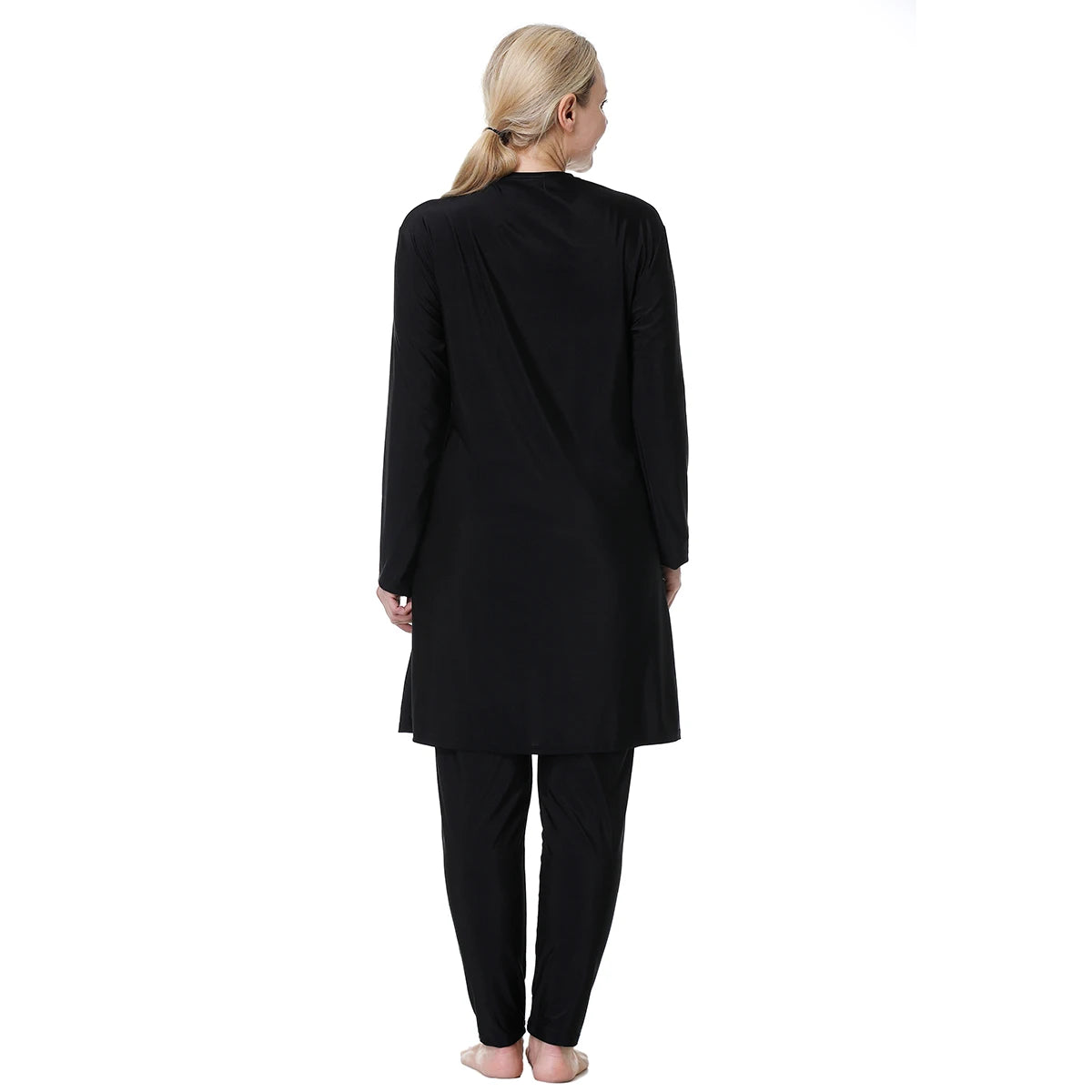 H1029 Burkini trois pièces à manches longues