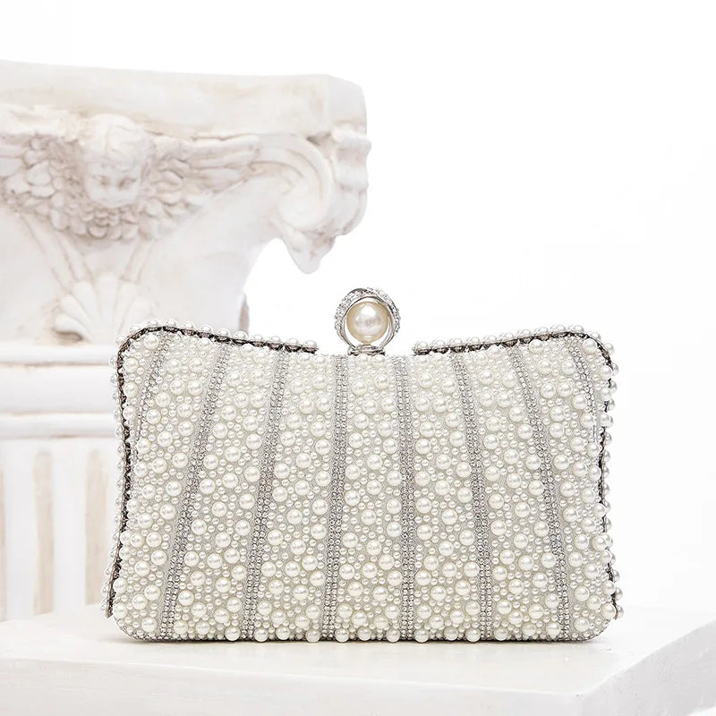 Pearl Handbag Party Versatile Evening Bag Chain Dinner Cheongsam Handbag Women's Bag Sacs À Main Femme Bolsos De Mujer Tendencia