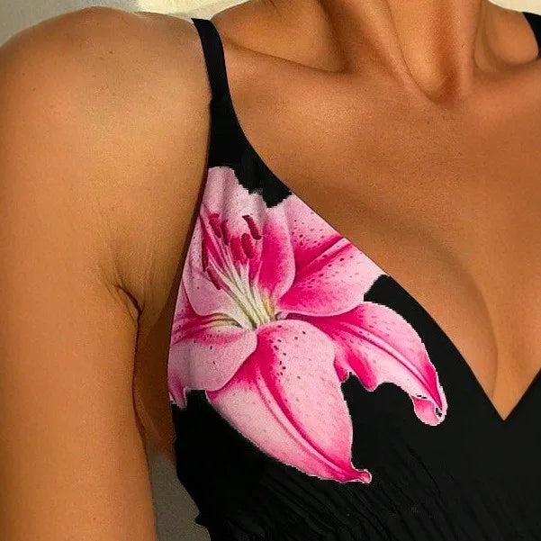 Maillot de bain deux pièces tankini pour femme