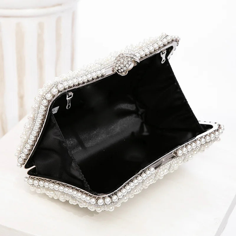 Pearl Handbag Party Versatile Evening Bag Chain Dinner Cheongsam Handbag Women's Bag Sacs À Main Femme Bolsos De Mujer Tendencia