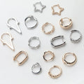 Fermoirs à levier pour boucles d'oreilles ( lot de 4 )