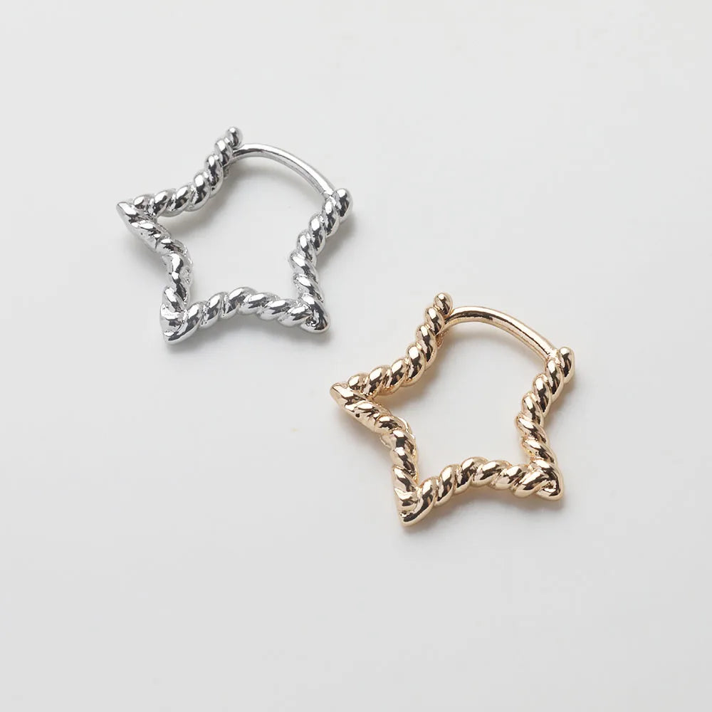 Fermoirs à levier pour boucles d'oreilles ( lot de 4 )