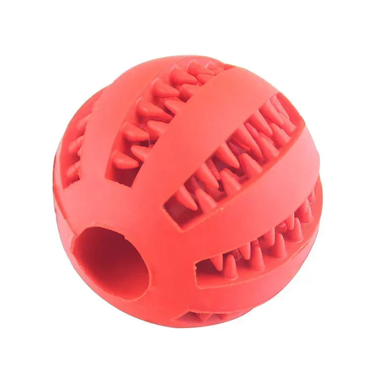 Balle Jouet Chien en Caoutchouc – Jouet à Mâcher pour Petit et Grand Chien, Stimulation Mentale