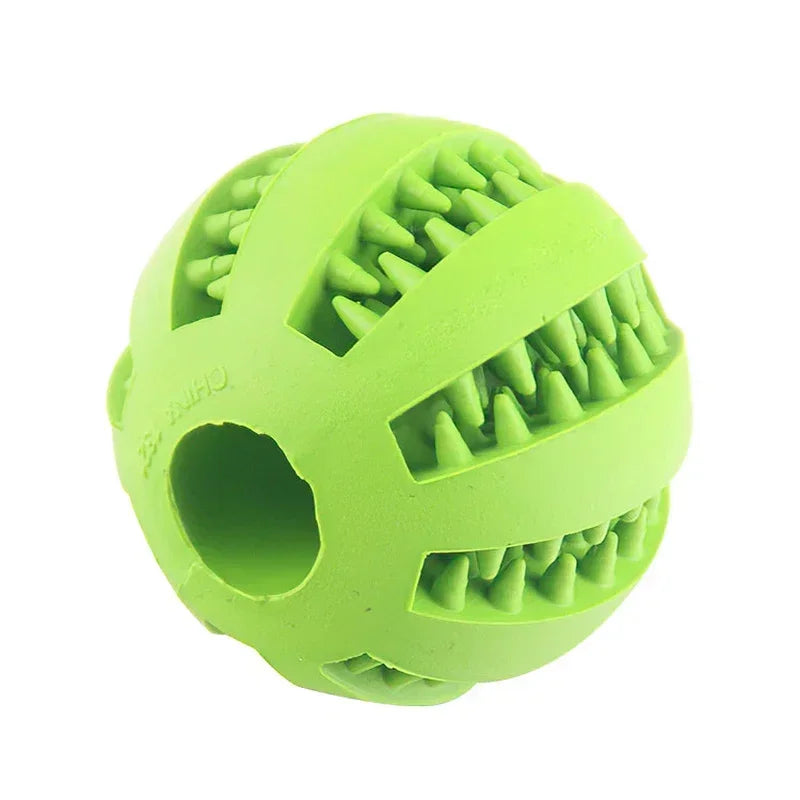 Balle Jouet Chien en Caoutchouc – Jouet à Mâcher pour Petit et Grand Chien, Stimulation Mentale