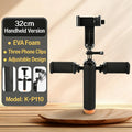 3-in-1 Multi-Phone Live Streaming Stand for TikTok  YouTube - Handheld Tripod with 3 Adjustable Holders  Portable for Vlog, E-co