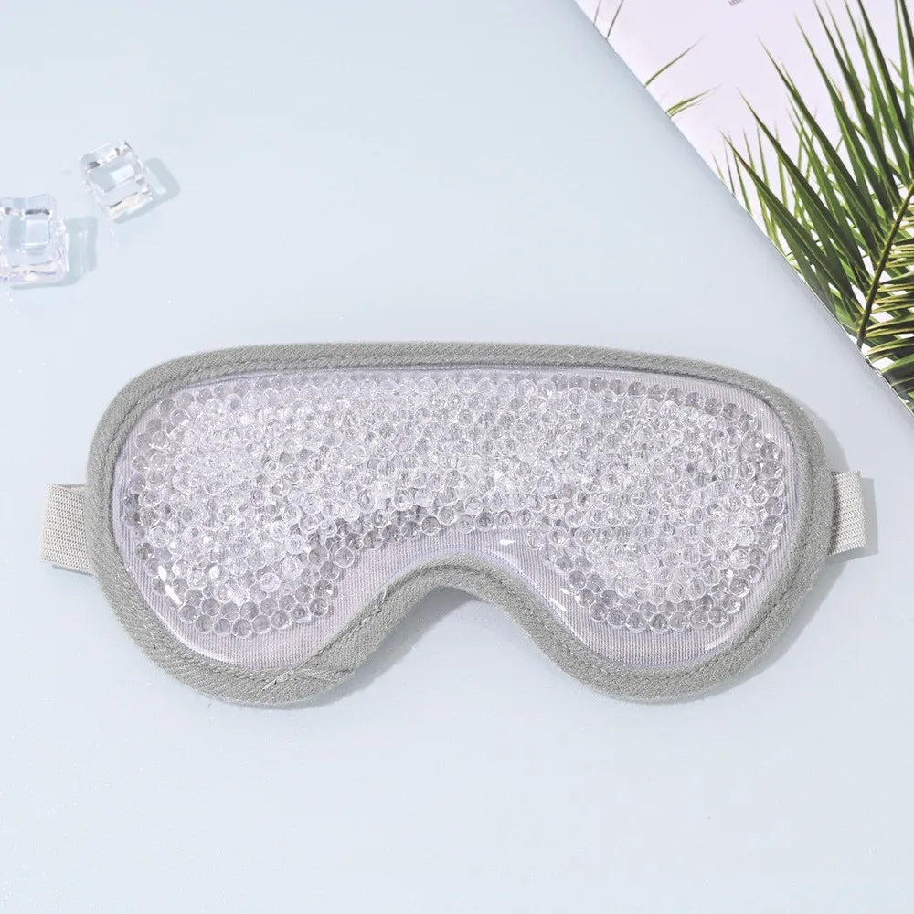 Masque pour les yeux (1 pièce), masque de beauté compresse chaud/froid, masque gel apaisant et relaxant, masque de nuit
