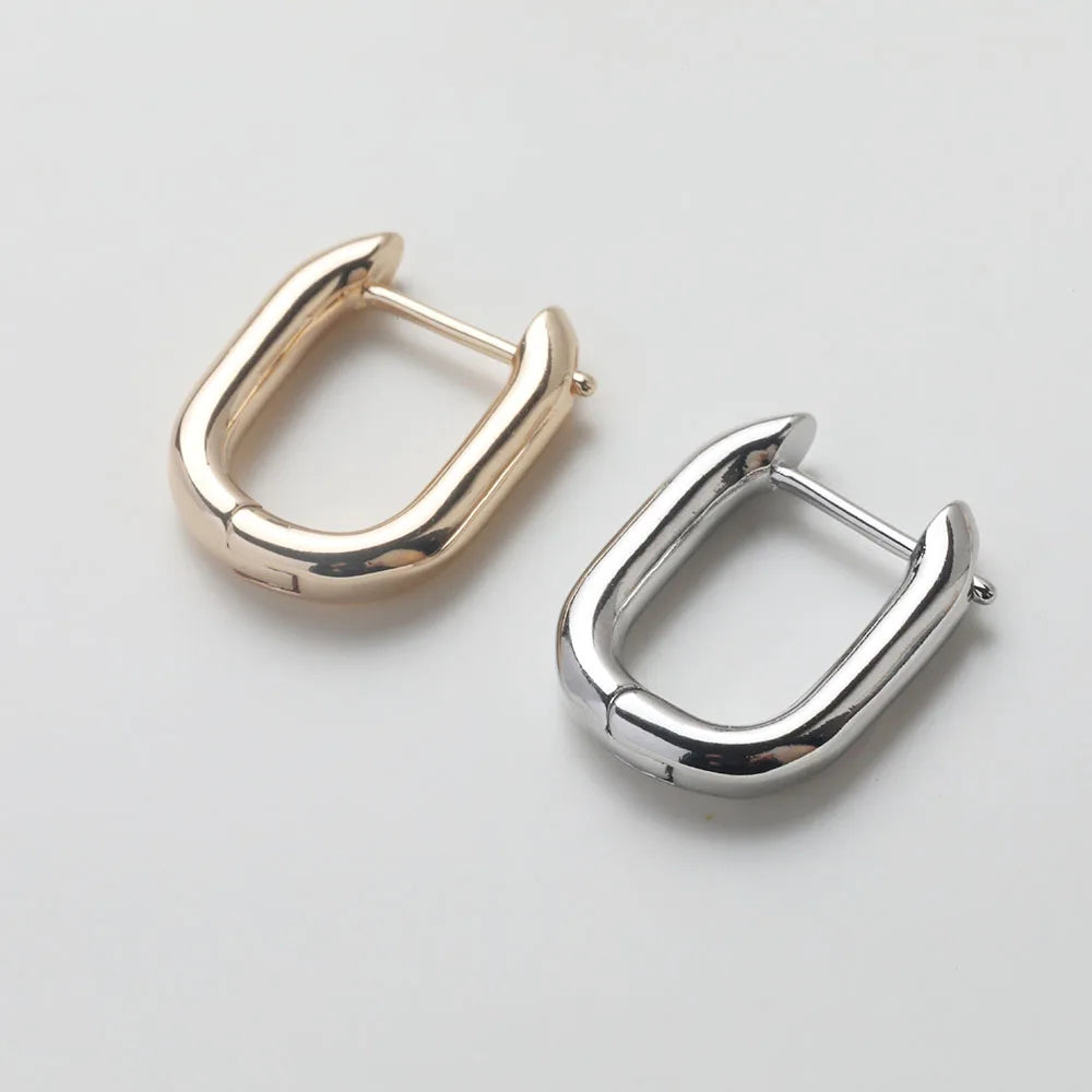 Fermoirs à levier pour boucles d'oreilles ( lot de 4 )