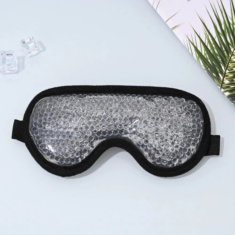 Masque pour les yeux (1 pièce), masque de beauté compresse chaud/froid, masque gel apaisant et relaxant, masque de nuit
