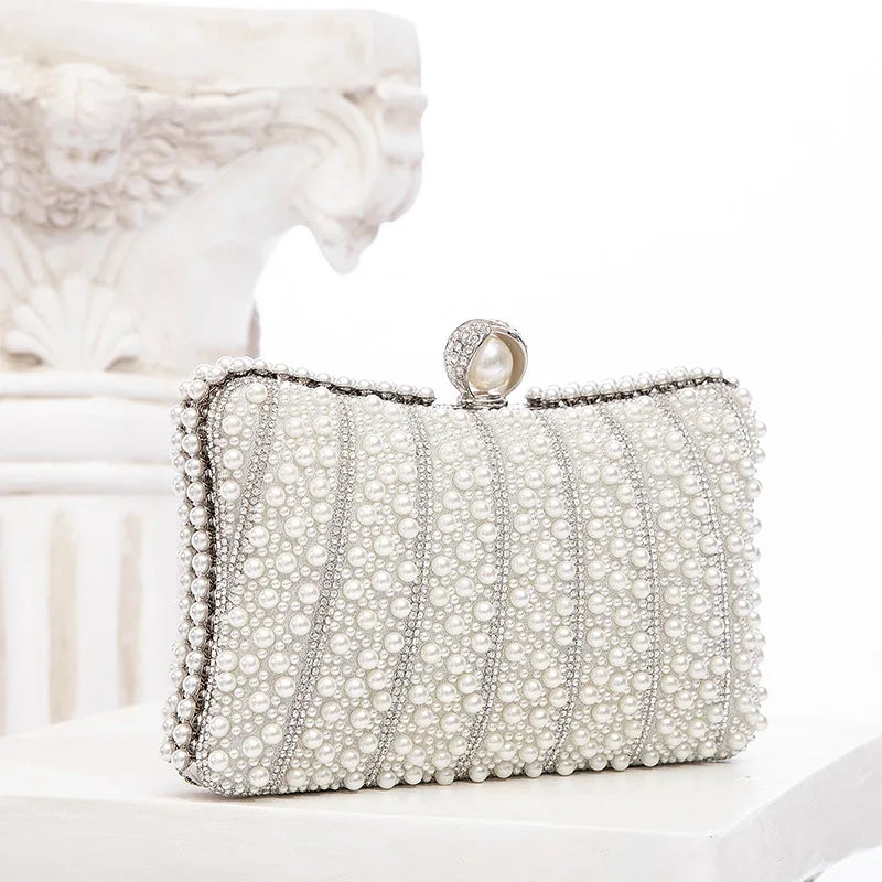 Pearl Handbag Party Versatile Evening Bag Chain Dinner Cheongsam Handbag Women's Bag Sacs À Main Femme Bolsos De Mujer Tendencia