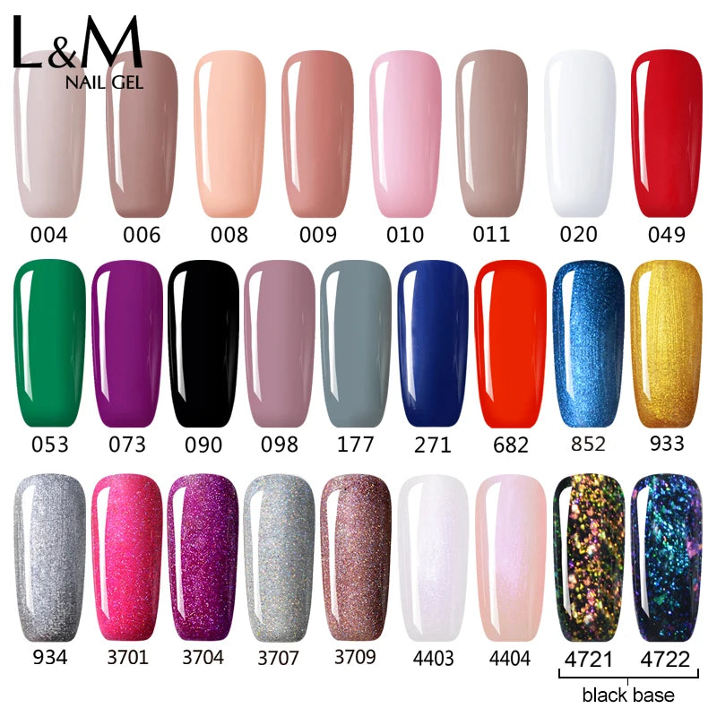 9 pcs/set  High Class primer gel nail polish Premium Quality Quick Dry Nail gel polish For Beauty Manicure
