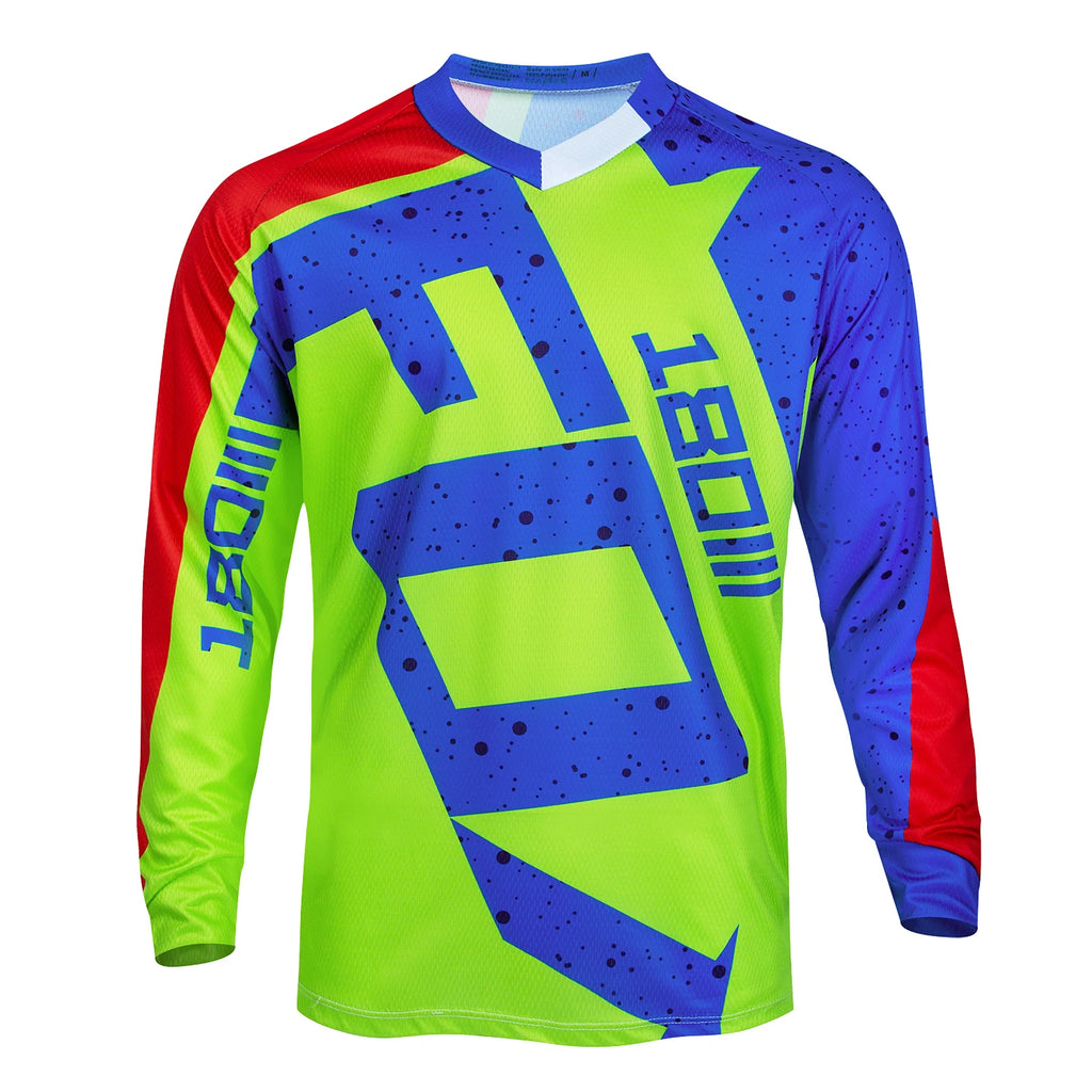 T-shirt homme Outdoor Ride Sports, séchage rapide, confortable, tendance moto, manches longues, col rond, automne, style décontracté